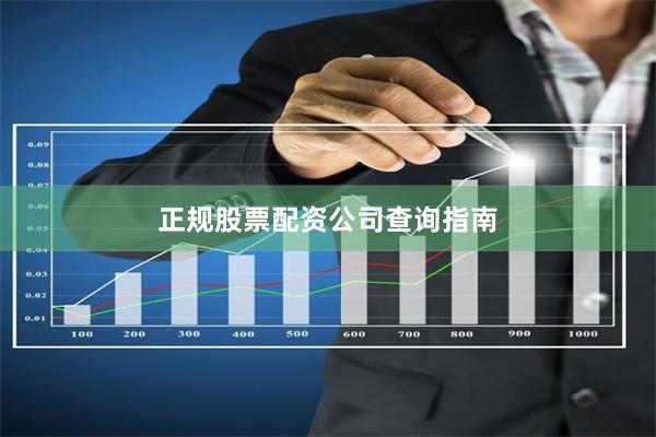 正规股票配资公司查询指南